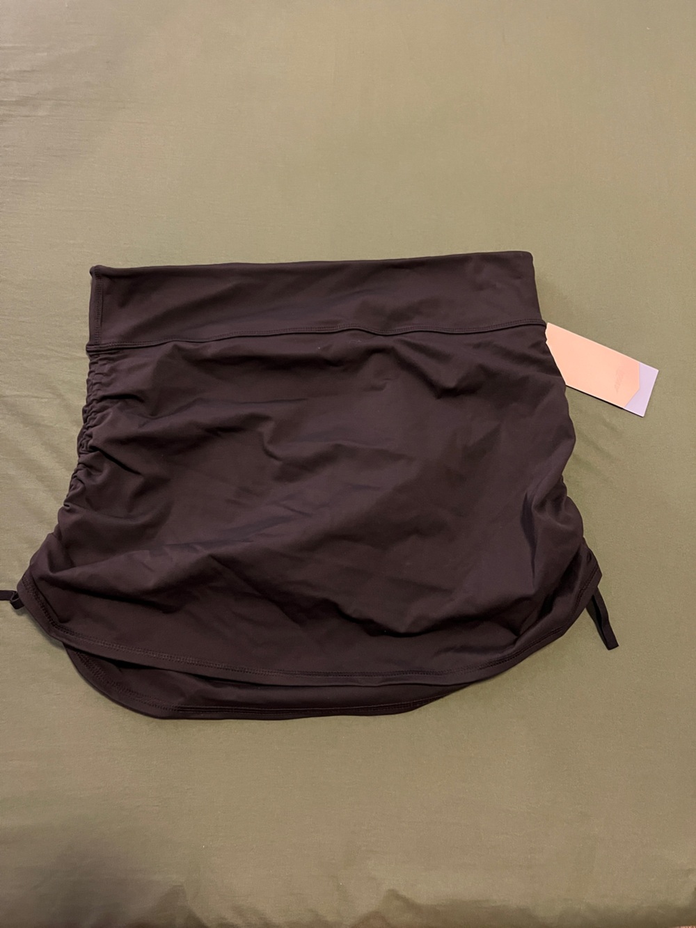 Black Women's Athletic Skirt - Performance Skort Size XL